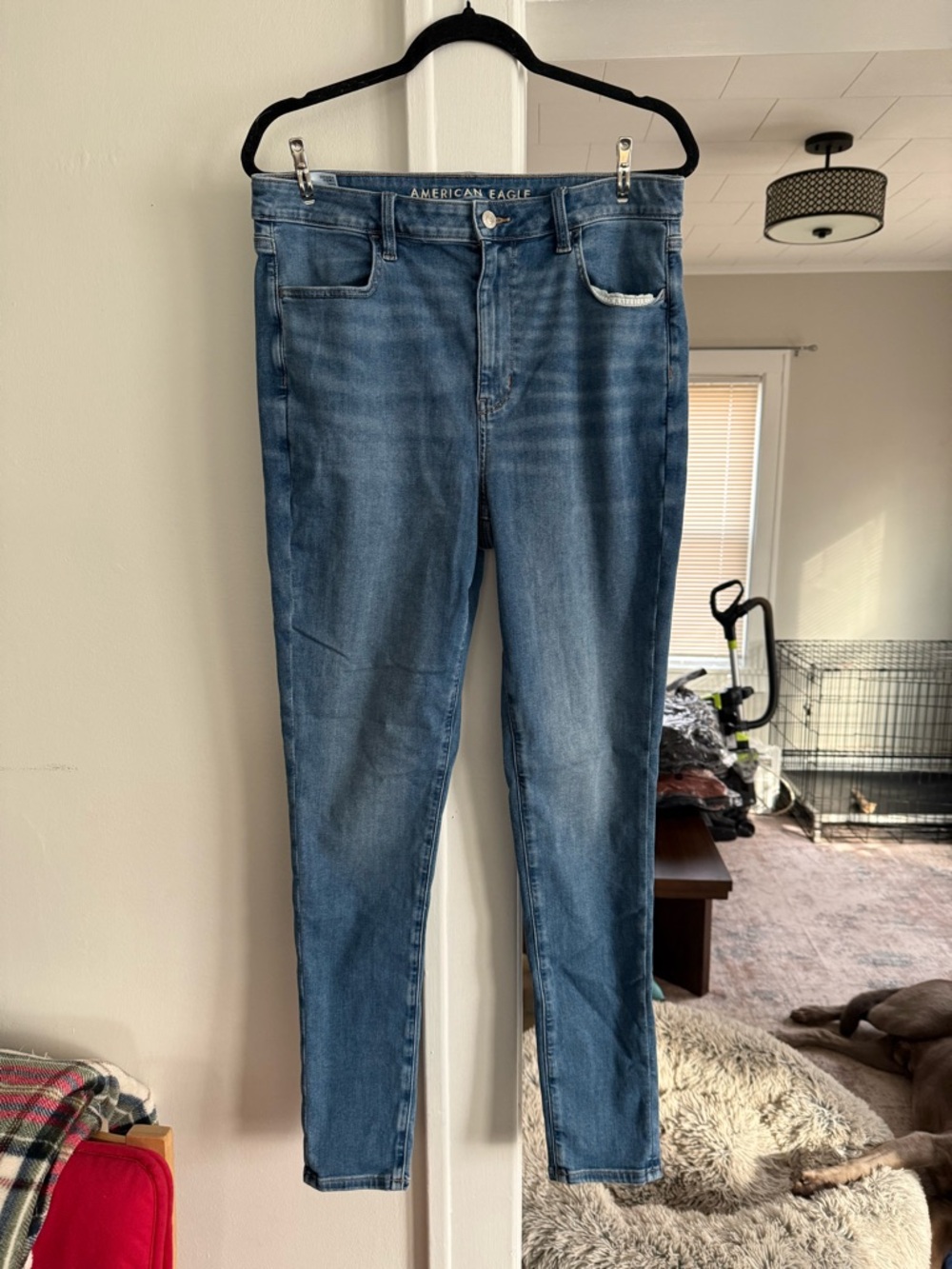 American Eagle Outfitters Medium Blue Skinny Jeans